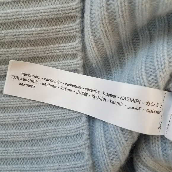 ZARA Zara Mock Neck Cashmere Sweater - Picture 8 of 8